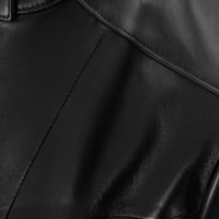 Tionar Siyah Kadın Deri Ceket