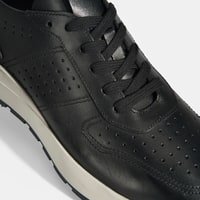 Tressa Siyah Erkek Deri Bağcıklı Günlük Ayakkabı