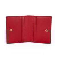 Vesper Kırmızı Erkek Deri Kartlık