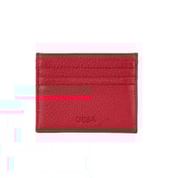 Vidal Kırmızı Deri Kartlık