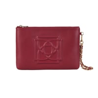 Vionya Kırmızı Kadın Deri El Çantası