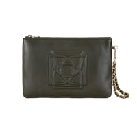 Vionya Siyah Kadın Deri El Çantası