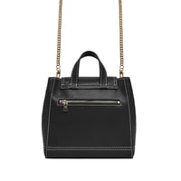 Voleta Kadın Zincir Detaylı Deri Omuz Çantası