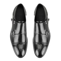 Wesley Siyah Erkek Deri Klasik Ayakkabı