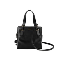 XXX(barkod değişikliği) Seven Small Siyah Kadın Deri Omuz Çantası