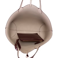 XXXEmely Bordo Kadın Çift Taraflı Deri Omuz Çantası