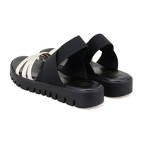 XXXGloaria Siyah Kadın Comfort Tabanlı Sandalet