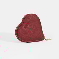 Yelena Kalpli Bordo Deri Cüzdan