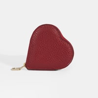 Yelena Kalpli Bordo Deri Cüzdan