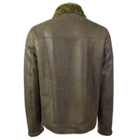 Yeşil Dante Erkek Kürk Mont