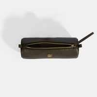 Yeşil Deri Kalemlik/Tıraş/Makyaj Çantası