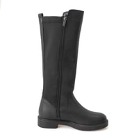 Zac Siyah Kadın Fermuarlı Çizme