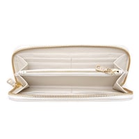 Zane Beyaz Kadın Deri Cüzdan