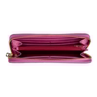 Zane Pembe Kadın Kroko Baskılı Deri Cüzdan