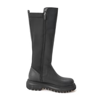 Zeljko Siyah Kadın Fermuarlı Çizme