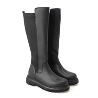 Zeljko Siyah Kadın Fermuarlı Çizme