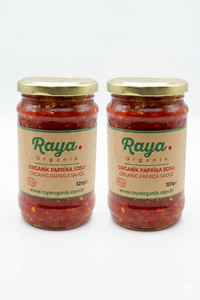 Organik Acı Paprika Sosu 320 Gr x 2 – Kahvaltılık ve Yemeklik Sos