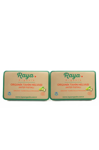 Organik Antep Fıstıklı Tahin Helvası 2 li (2 * 200 Gr)