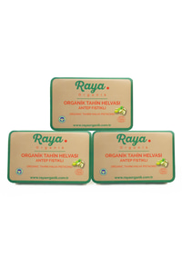 Organik Antep Fıstıklı Tahin Helvası 3 lü (3 * 200 Gr)