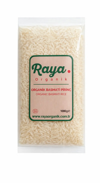 Organik Basmati Pirinç 2'li Set 2 x 1000 gr (Toplam 2 kg)