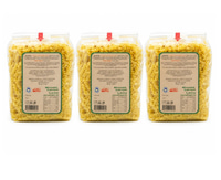 Organik Burgu Makarna 500 Gr - 3'lü Paket