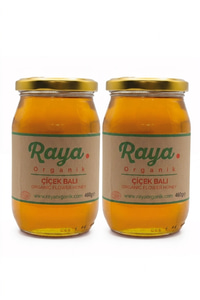 Organik Çiçek Balı 460 Gr x 2 Adet
