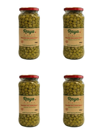 Organik Haşlanmış Bezelye (400 Gr * 4) 4 lü Set