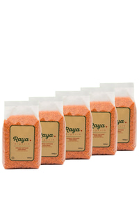 Organik Kırmızı Mercimek – 1 kg (5 Adet Paket)