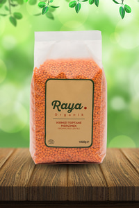 Organik Kırmızı Toptane Mercimek 500 g