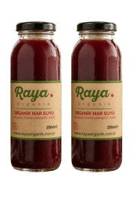 Organik Nar Suyu 2'li Set (2 x 250 ml – Toplam 500 ml)