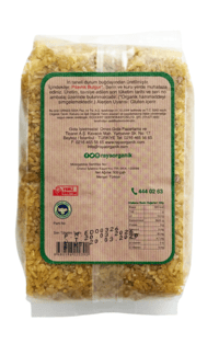 Organik Pilavlık Bulgur 5'li Set (5 x 500 gr Toplam 2,5 kg)