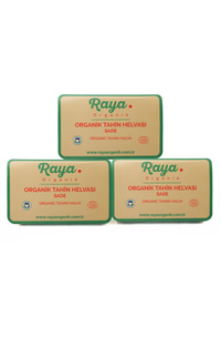 Organik Sade Tahin Helvası 3 lü (3 * 200 Gr)