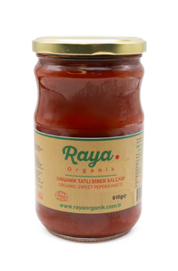 Organik Tatlı Biber Salçası - 610g