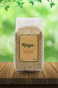 Organik Yeşil Mercimek 1 Kg