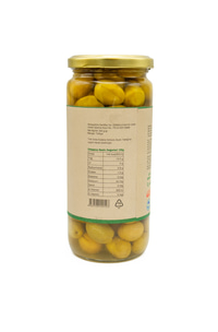 Organik Yeşil Zeytin 500cc