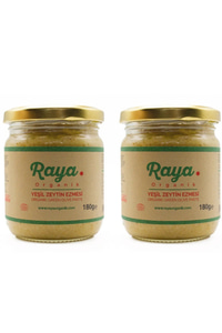 Organik Yeşil Zeytin Ezmesi 2'li Paket (2 x 180 gr)