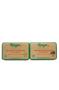 Tahin Helvası 2'li Set 200 gr x2 – Antep Fıstıklı ve Keçiboynuzlu