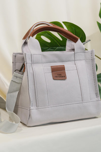 Arma Detay Çanta Gri