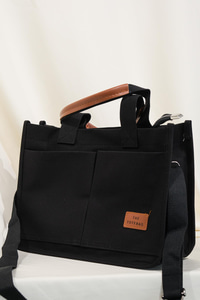 Arma Detay Çanta  Siyah