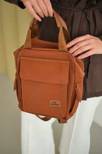 Arma Detay Sırt Çanta Taba