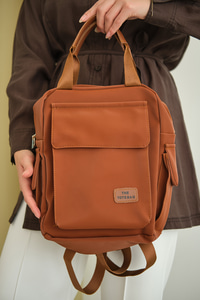 Arma Detay Sırt Çanta Taba