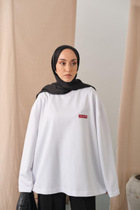 Arma Detay Tunik Beyaz