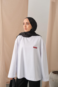 Arma Detay Tunik Beyaz