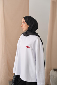 Arma Detay Tunik Beyaz