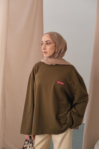 Arma Detay Tunik Haki Yeşil
