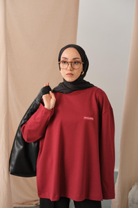 Arma Detay Tunik Kırmızı