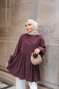 Armani Modal Gömlek Bordo