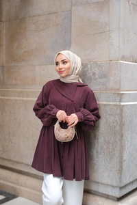 Armani Modal Gömlek Bordo