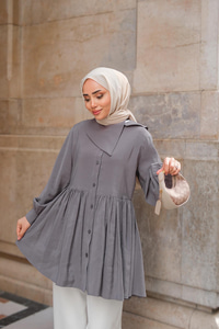 Armani Modal Gömlek Gri