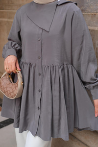 Armani Modal Gömlek Gri